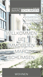Mobile Screenshot of immobilien-schlimgen.de